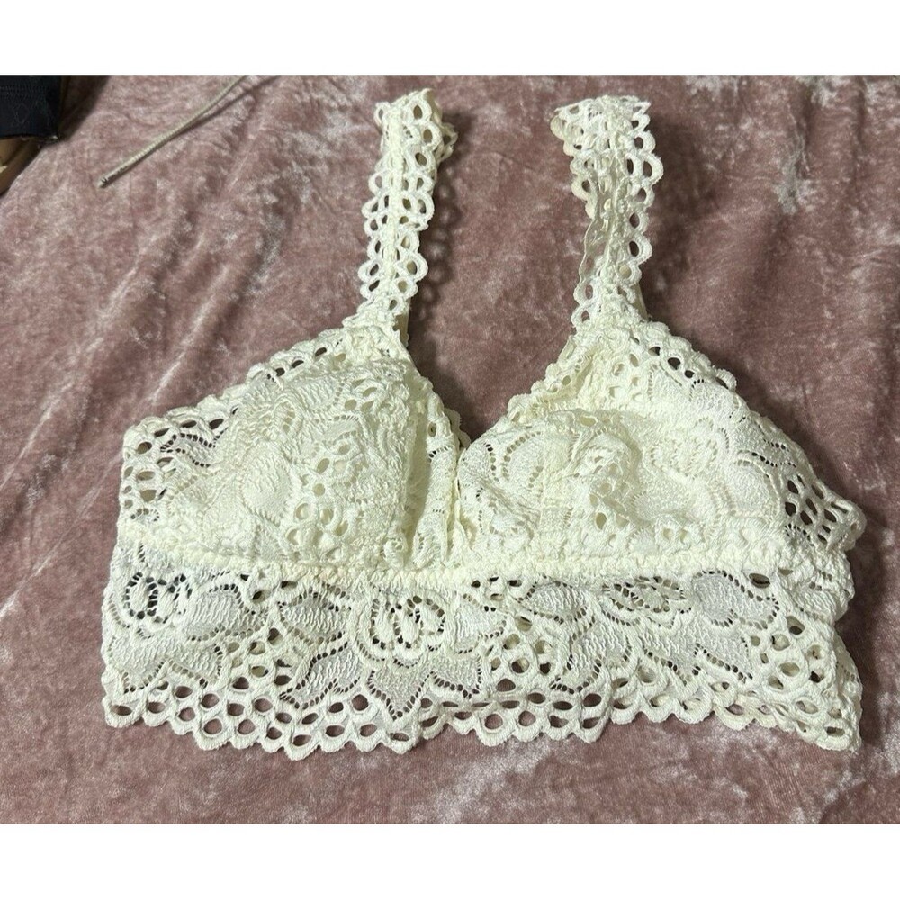 Aerie white lace bralette